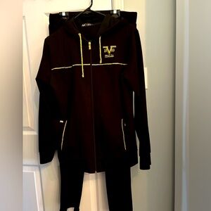 Versace track suit cotton size L authentic
